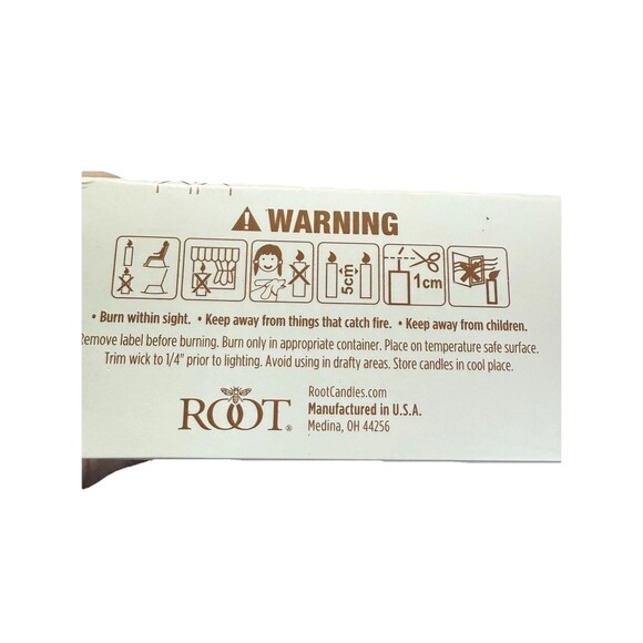 Root 20-hour Votive Candles Set of 3 2.1oz each Mineral Salts Hard To Find! New - Picture 3 of 5